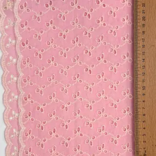 Bavlnená látka EMBROIDERY Rosemary rose