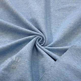 Sweatshirttyg blue melange