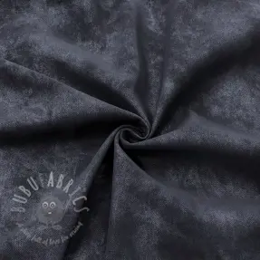 Konstläder för kläder FOIL navy