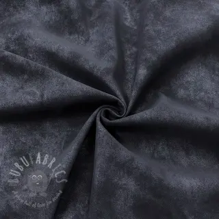 Konstläder för kläder FOIL navy