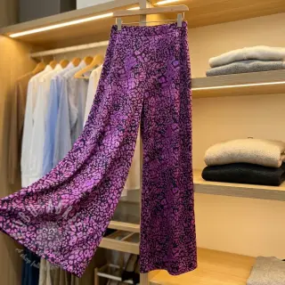 Viskos ROSELLA STRETCH Animals purple