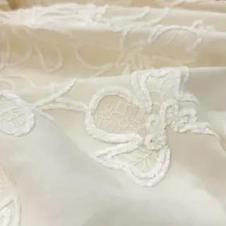 Bavlnená látka EMBROIDERY Chenille Manon design A