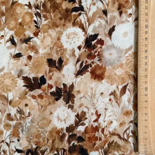 Viskos RAYON POPLIN Wild flowers design C