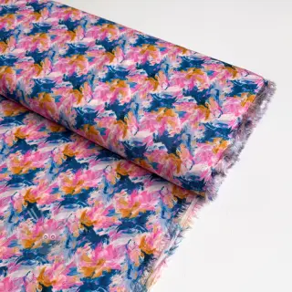 Viskos RAYON POPLIN Faded spots design A