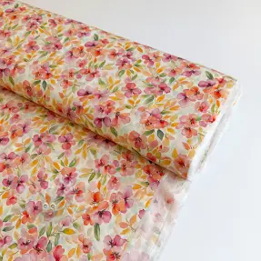 Viskos RAYON POPLIN Love design E