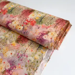 Viskos RAYON POPLIN Love design B