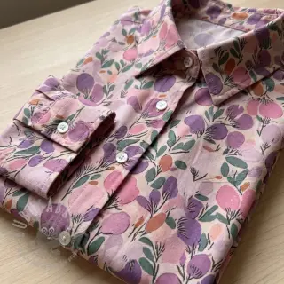 Viskos RAYON POPLIN Simplistic flowers design B