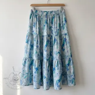 Viskos RAYON POPLIN Faded spots design C