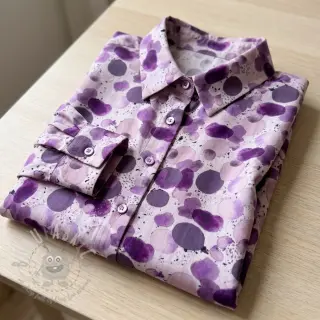 Viskos RAYON POPLIN Bouncy design Och