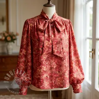 Viskos RAYON POPLIN Barrock design C