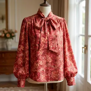 Viskóza RAYON POPLIN Barrock design C