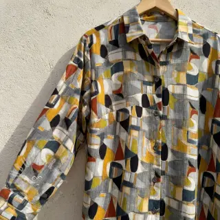 Viskos RAYON POPLIN Leona design D