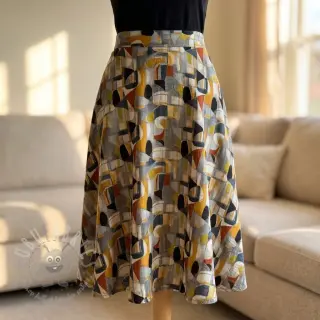 Viskos RAYON POPLIN Leona design D