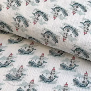 Dubbelgasväv/muslin Sweeties design Och