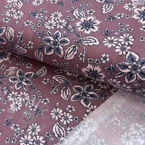 Kardat sweatshirttyg SOFT Flowers old blush
