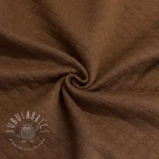 Vadderat sweatshirttyg brown