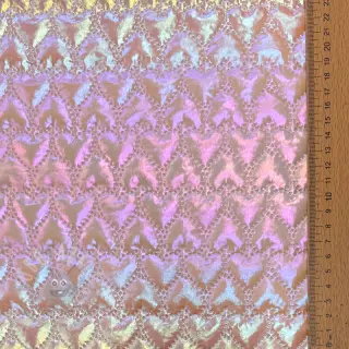 Vadderat tyg Fancy hearts pink