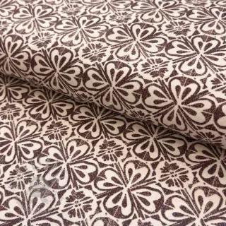 Dekorationstyg Stamps brown