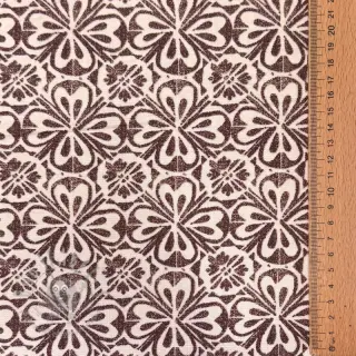 Dekorationstyg Stamps brown