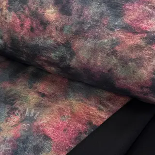 Softshell vinter Abstract anthracite digital print