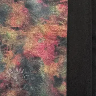 Softshell vinter Abstract anthracite digital print