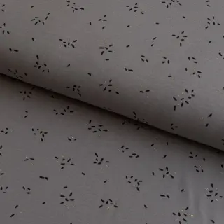 Úplet GLITTER Stripes rock grey