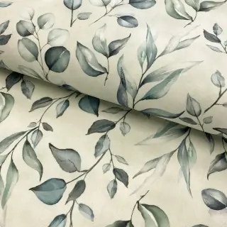 Dekoračná látka s teflonovou úpravou HANDPAINT PLANT LOVER