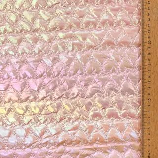 Prešívaná látka Fancy hearts light pink