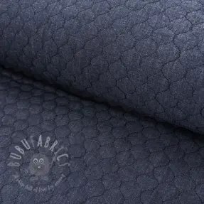 Vadderat tyg JEANS marine
