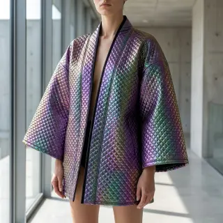 Prešívaná látka Fancy diamonds multi