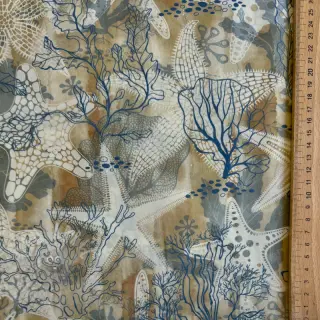 Bomullstyg VOILE Maritime digital print