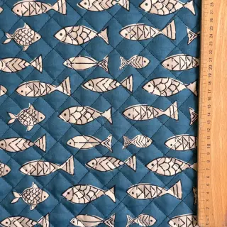 Bavlnená látka QUILT DOUBLE SIDED Square design B