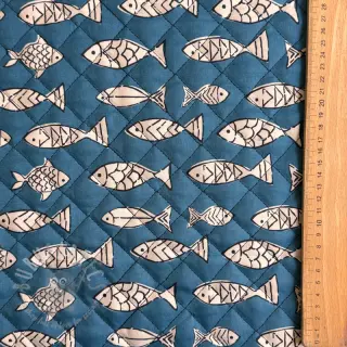 Bomullstyg QUILT DOUBLE SIDED Square design B