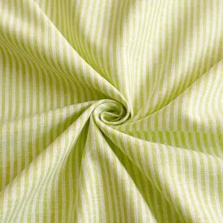 Ľan s bavlnou Stripe lime