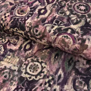 Dekorationstyg Abstract burgundy digital print