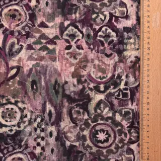 Dekorationstyg Abstract burgundy digital print