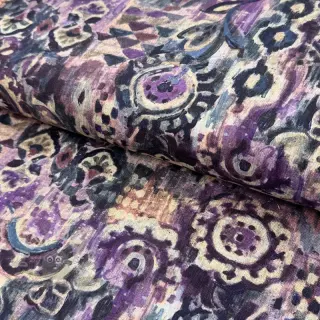 Dekorationstyg Abstract purple digital print