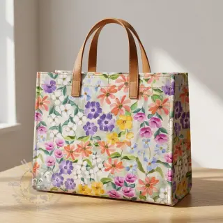 Dekorationstyg Floralia multi digital print