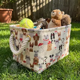 Dekorationstyg Linenlook Dog Dress Up