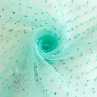 Tyll till TUTU-kjol DOTS mint