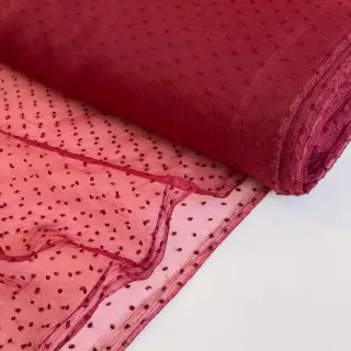 Tyl na TUTU DOTS bordeaux