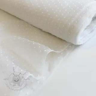 Tyll till TUTU-kjol DOTS white