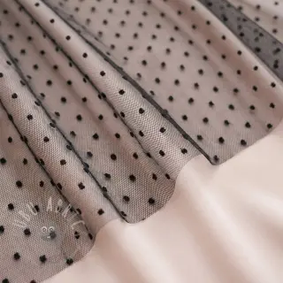 Tyll till TUTU-kjol DOTS black