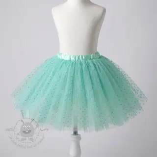 Tyll till TUTU-kjol DOTS mint