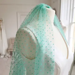Tyll till TUTU-kjol DOTS mint