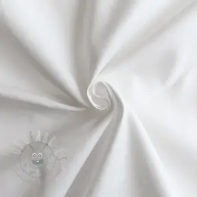 Bomullstyg TWILL Mango white