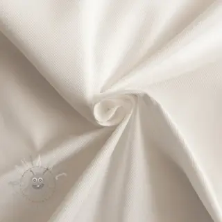 Bomullstyg TWILL Mango off white