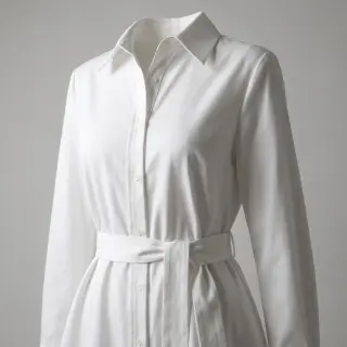 Bavlnená látka TWILL Mango white