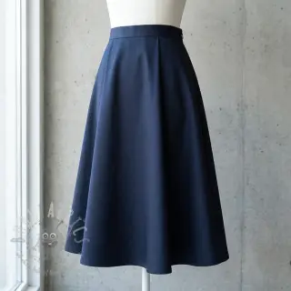 Bomullstyg TWILL Mango marine