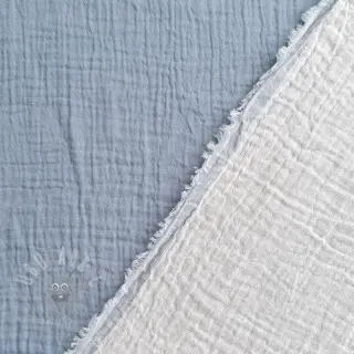 Dubbelgasväv/muslin DOUBLE FACE light jeans